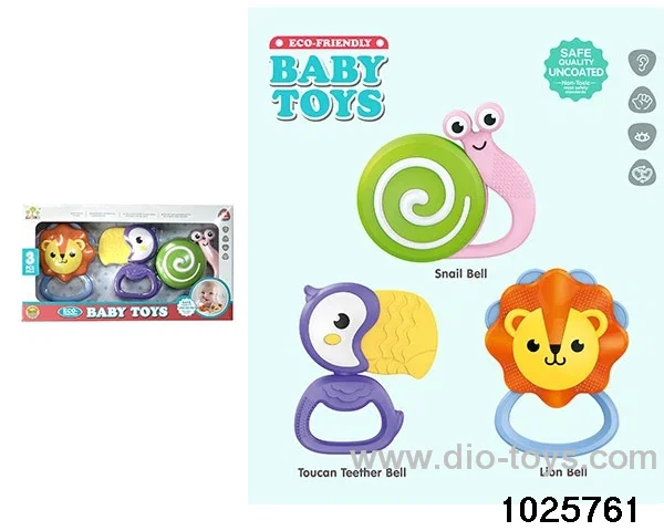 3pcs rattle