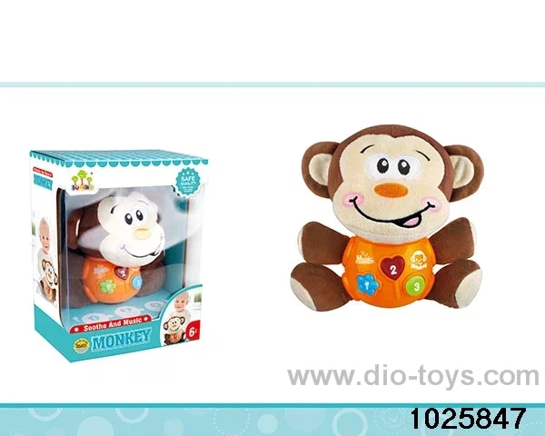 Soothing toys with light&sound