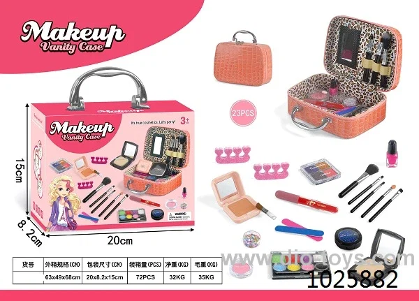 makeup set in color box