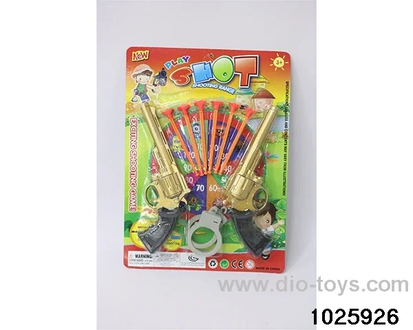 Soft Bullet Gun in Blister card