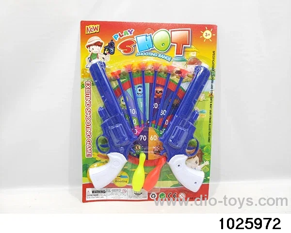 Soft Bullet Gun in Blister card