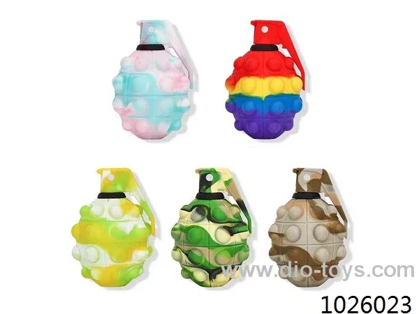 SILICONE GRENADE DECOMPRESSION VENTING TOY PINCHING BALL DECOMPRESSION TOY