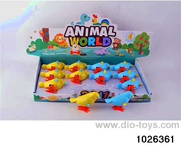 wind-up bird in display box