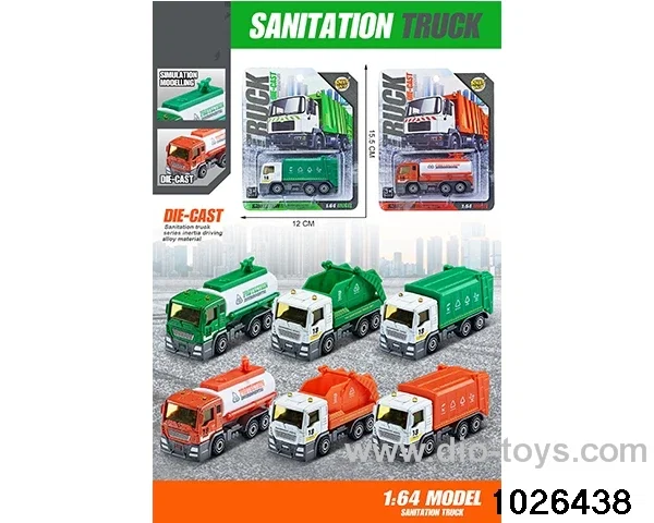 1:64 Alloy Sliding in Blister card