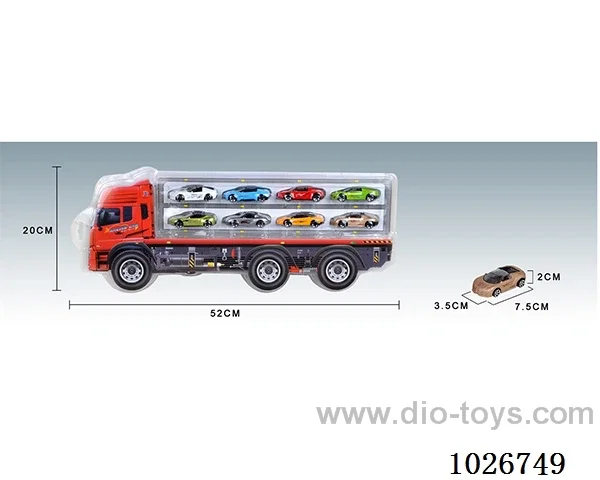 8pcs free wheel  alloy car 16sets&8color mixed loading  in high frequency