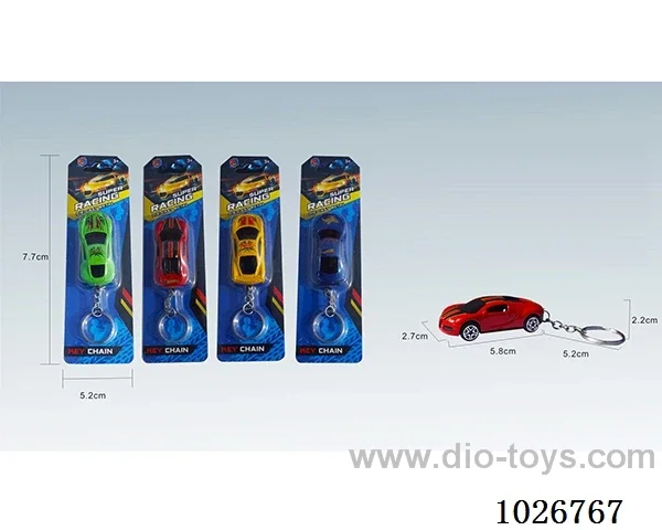 free wheel alloy car 4sets&4color mixed loading in blister card