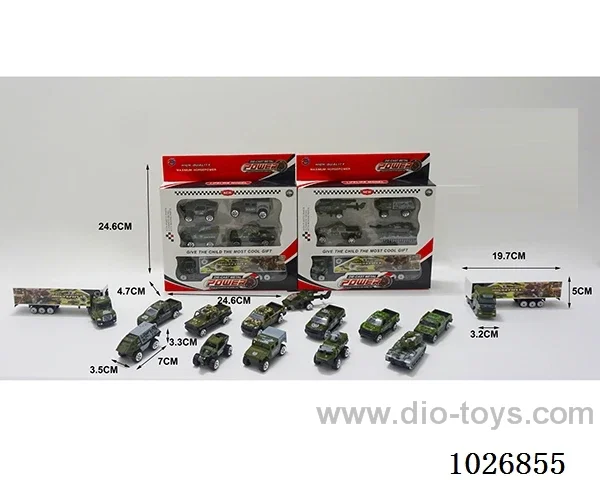 free wheel alloy car set in window box