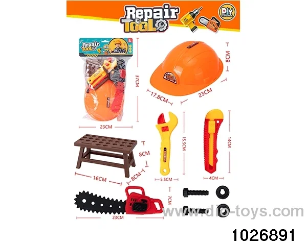 Tool sets in PP bag with header