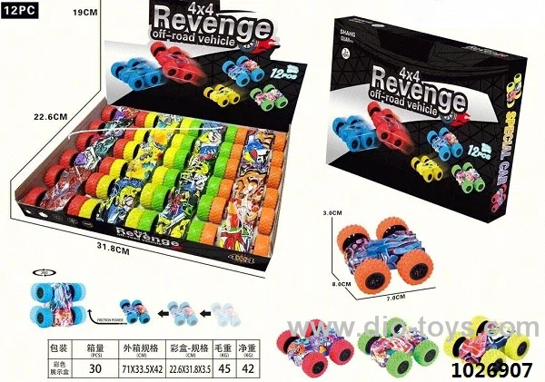 toys car in display box