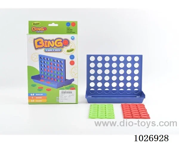 Four consecutive chess in color box