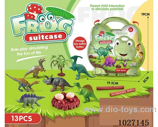 storage box with dinosaur in paper card