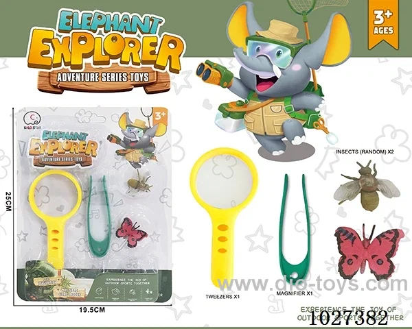 Outdoor science tools  in blister