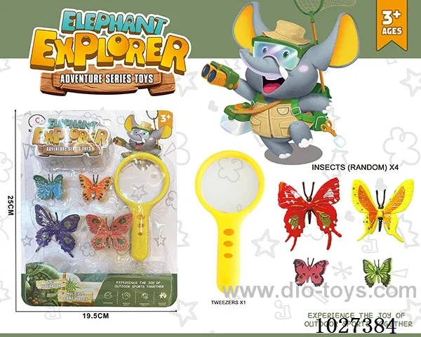 Outdoor science magnifying glass  in blister