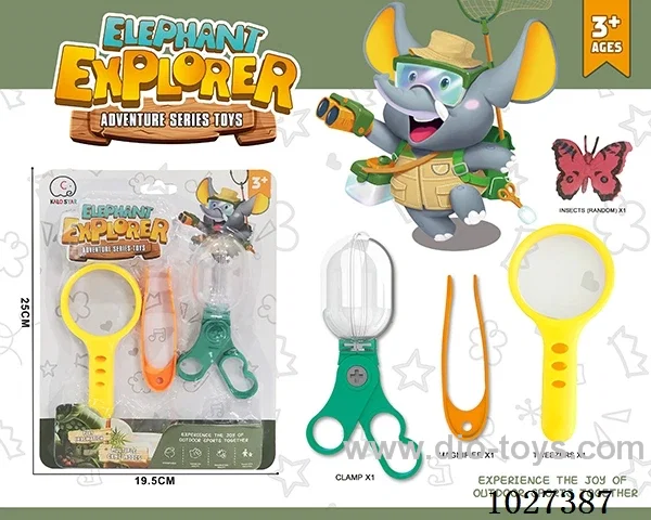 3pcs Outdoor science and education in blister