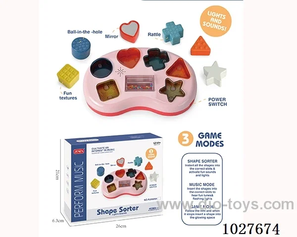 GEOMETRIC MUSICAL INSTRUMENT  in  color box
