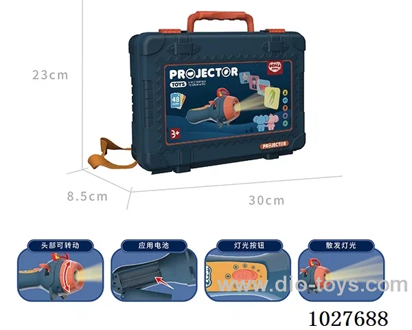 PROJECTION SCHOOLBAG (BLUE)  in hand box