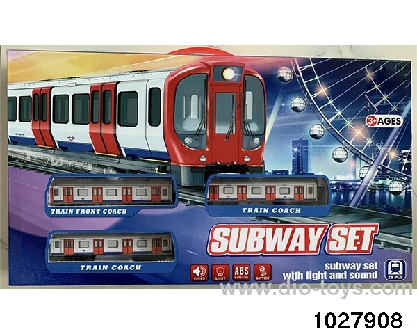 Electric light music subway in color box