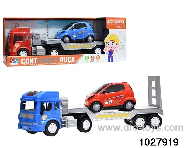 Flatbed transporters in display box
