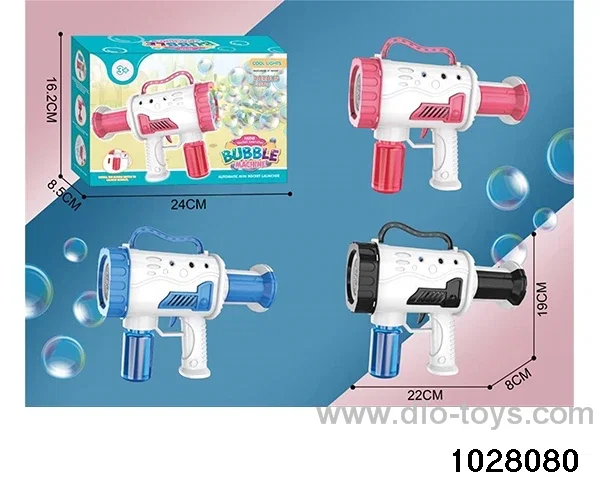 Electric Bubble Machine in color box