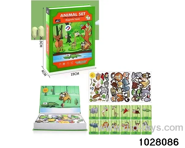 Magnetic Puzzle in Plastic box