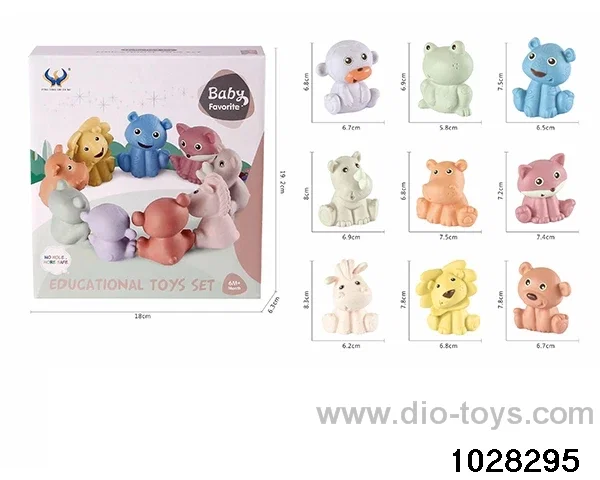 Non-porous critters in color box