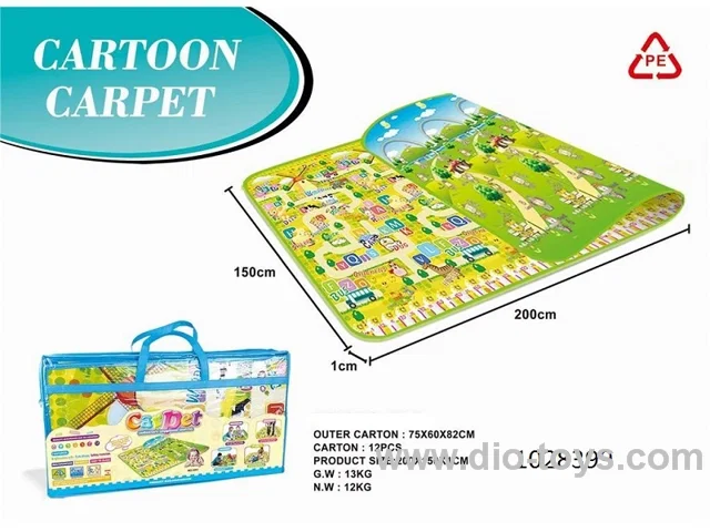 DOUBLE-SIDED LARGE BAGGED RUG