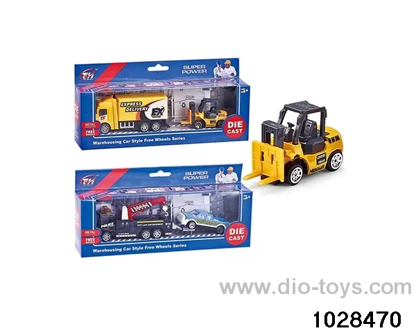 Warehouse Cargo Truck Portfolio in window box