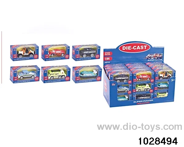 1:64 alloy car in display box