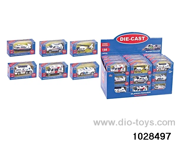 1:64 alloy car in display box