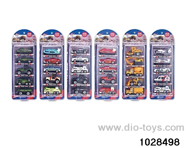 1:64 alloy car in 5pcs Blister card