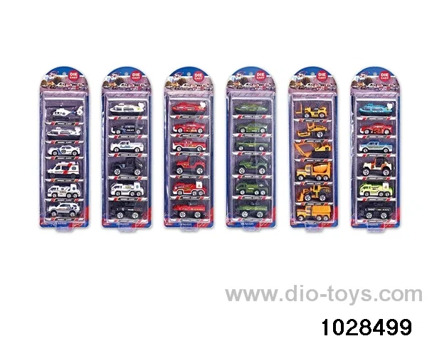 1:64 alloy car in 6pcs Blister card