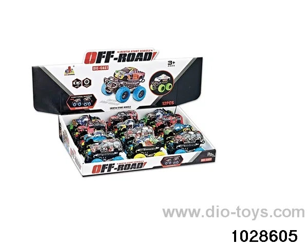 Alloy Inertia Vehicle in display box