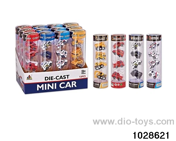 Mini alloy car in Barrel