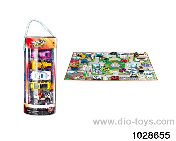 Alloy car map combination in 22pcs Barrel