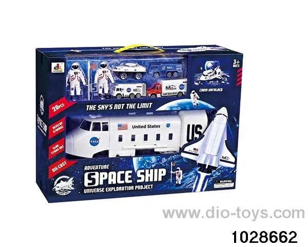 Spacecraft storage scene combination in Hand box