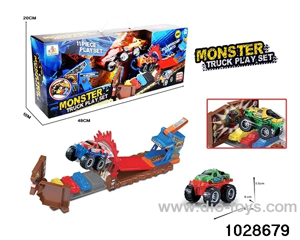 Big Wheel Launcher in 11pcs window box
