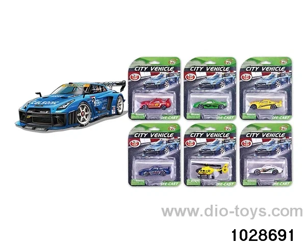 Alloy cars in Blister card