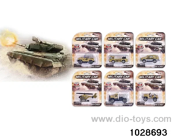 Alloy cars in Blister card