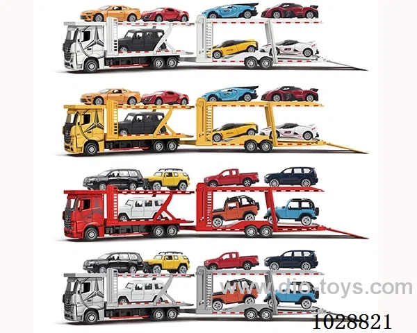 1:24 sliding alloy car with sound&light in window box