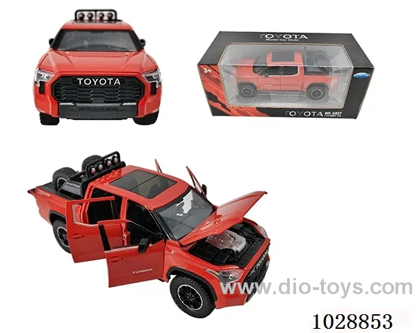 1:24 Toyota Road sound light Regi 6 open door authorized car