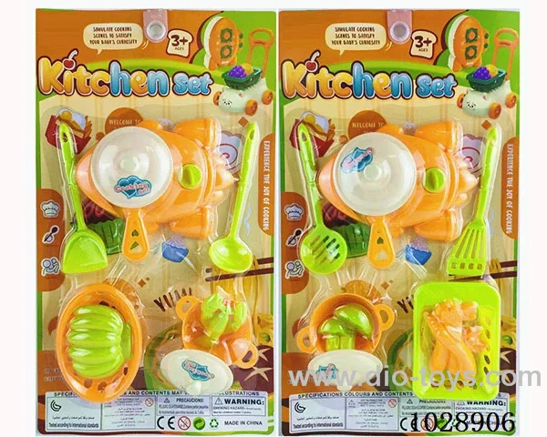 Kitchen set 2sets mixed loading in blister card
