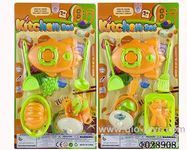 Kitchen set 2sets mixed loading in blister card