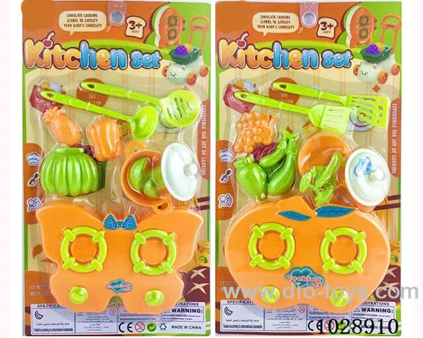 Kitchen set 2sets mixed loading in blister card