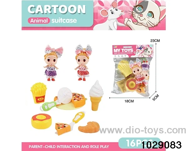 Barbie Pizza in poly bag header