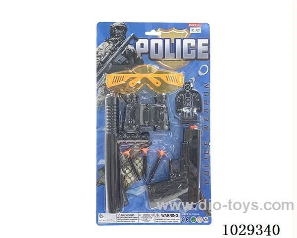 police set in blister card