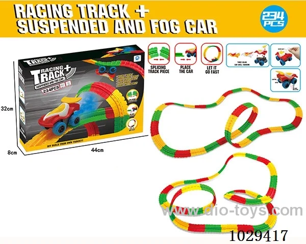 variable track with car in color box