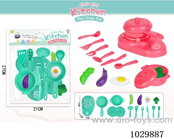 kitchen ware 2color mixed loading in PVC bag