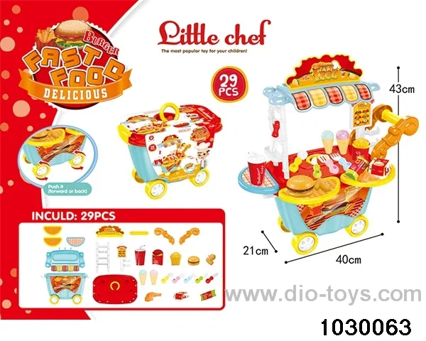 Fast Food Truck in paper card