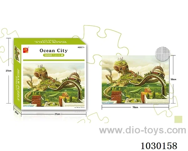 1000PCS  Puzzle toy in color box
