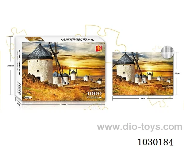 1000PCS  Puzzle toy in color box